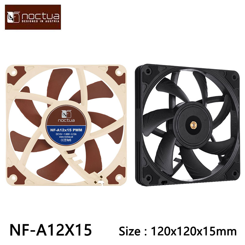 Case Fan Controller - Noctua NF-A12x15 120X120X15mm Şasi Fanı, Ultra