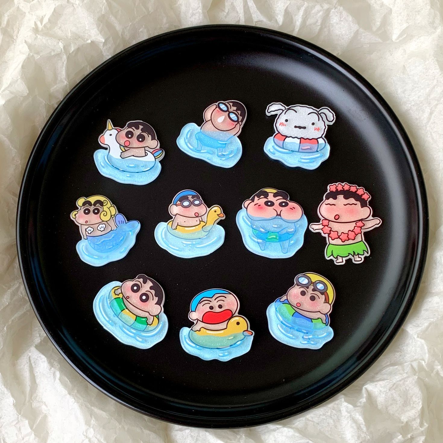 Crayon Shin-chan reçine aksesu - Case Fans incelemesi ve fiyatı